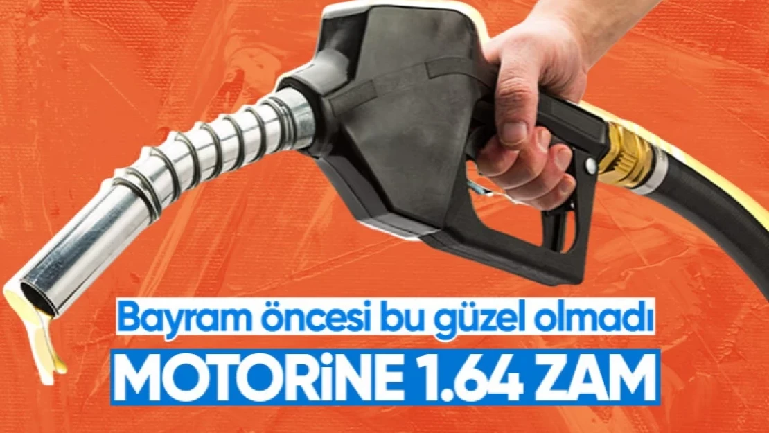 Bayram öncesi sürücüleri üzen haber: Motorine zam geliyor