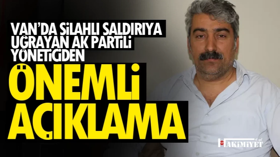 Mehmet Nuri Kıpçak'tan önemli açıklama!