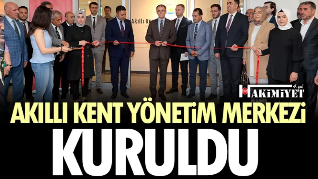 Van Büyükşehir Belediyesi Akıllı Kent Yönetim Merkezi Kurdu