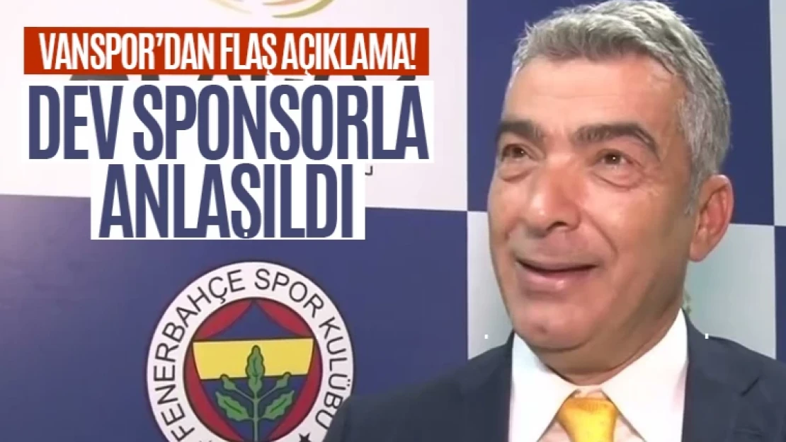 Vanspor'a dev sponsor!