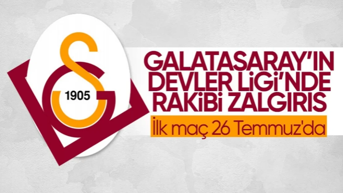 Galatasaray - Zalgiris maçı ne zaman, hangi kanalda?