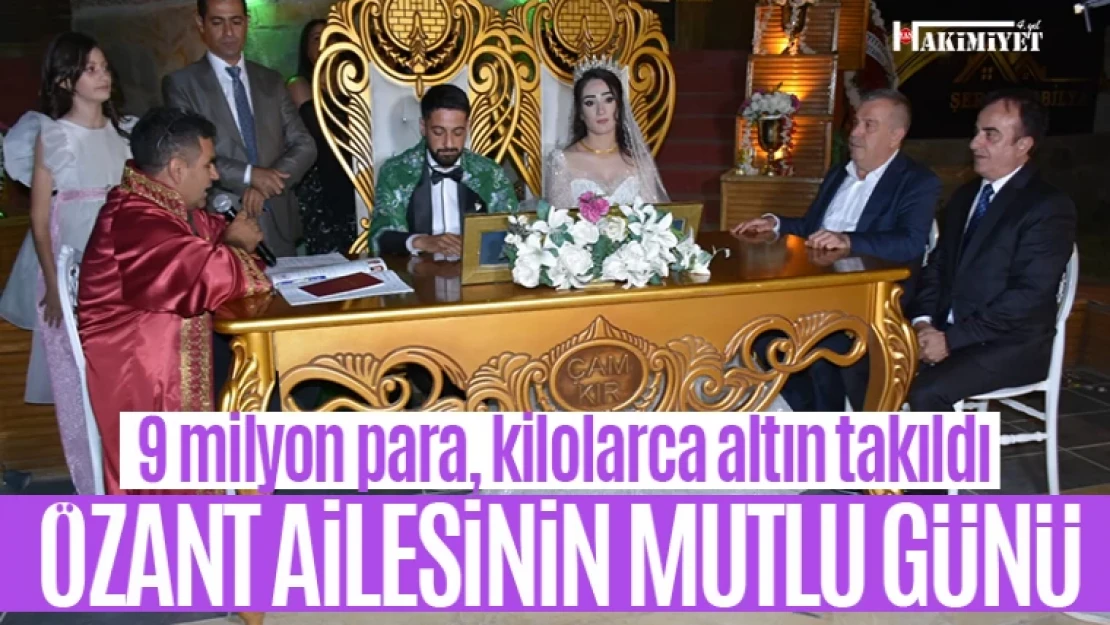 Vanlı İş İnsanı Şahin Özant'ın mutlu günü