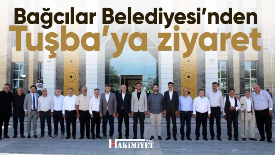 Bağcılar Belediyesi'nden Tuşba Belediyesi'ne ziyaret