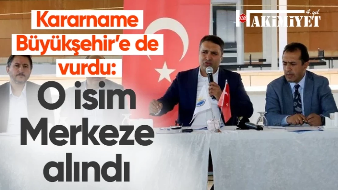 Van Büyükşehir Genel Sekreteri Mehmet Fatih Çelikel görevden alındı