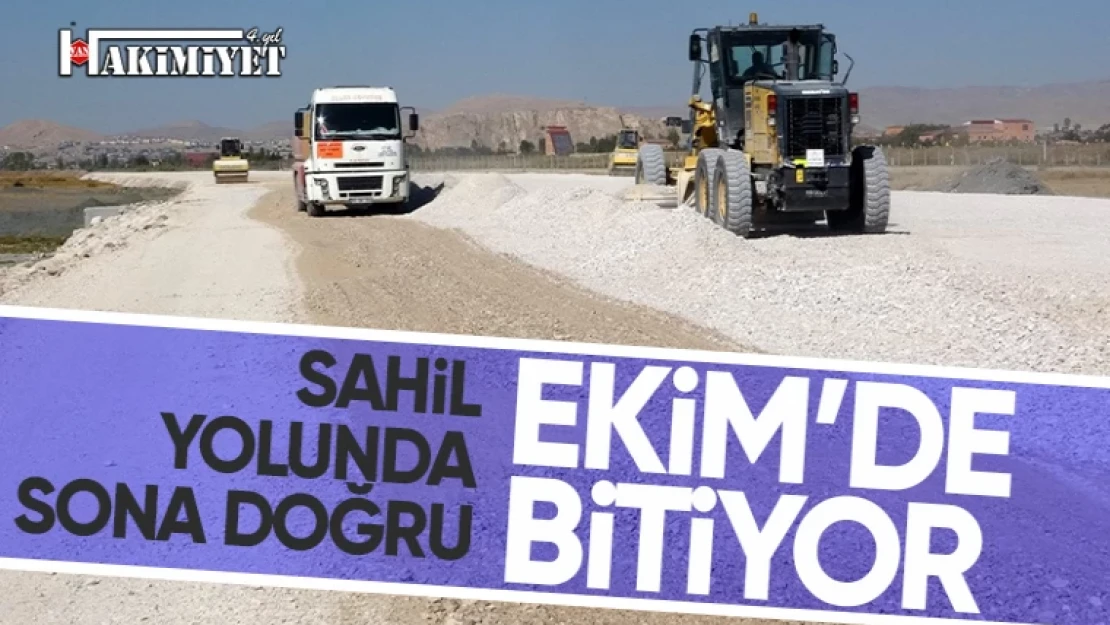 Van sahil yolu Ekim'de bitiyor!