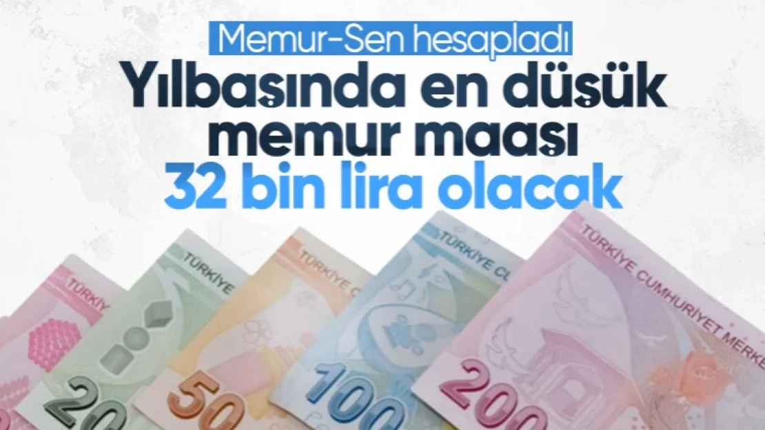 2024 memur maaşları ne kadar olacak? Memur Sen hesapladı