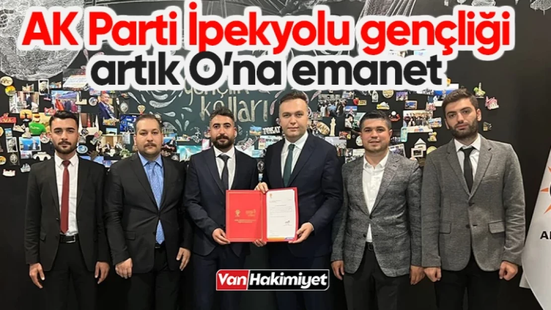 AK Parti İpekyolu Gençliği Sedat Avcı'ya emanet