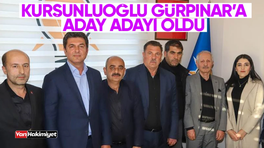 Cevdet Kurşunluoğlu Gürpınar için aday adayı oldu