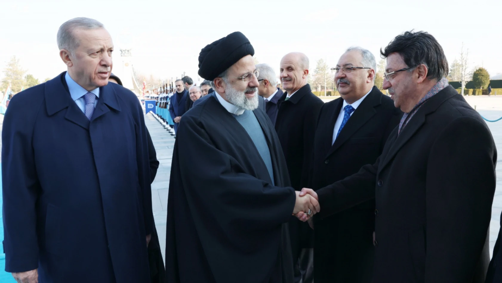 Milletvekili Türkmenoğlu, İran Cumhurbaşkanı Reisi'yi karşıladı