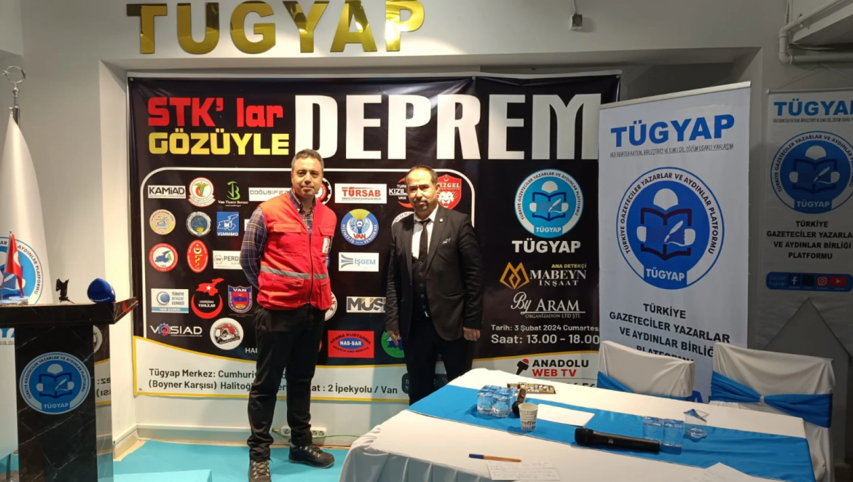 TÜGYAP'tan 'STK'lar gözüyle deprem' çalıştayı!