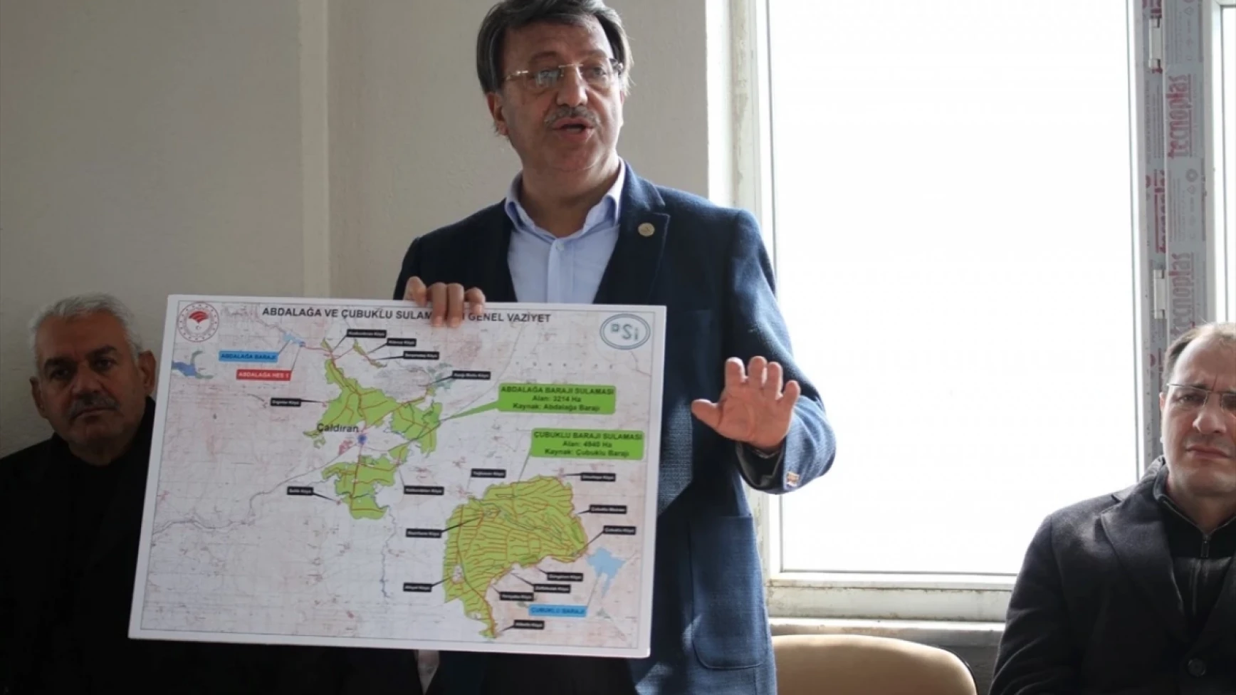 Milletvekili Türkmenoğlu'ndan Çubuklu Barajı alanında inceleme