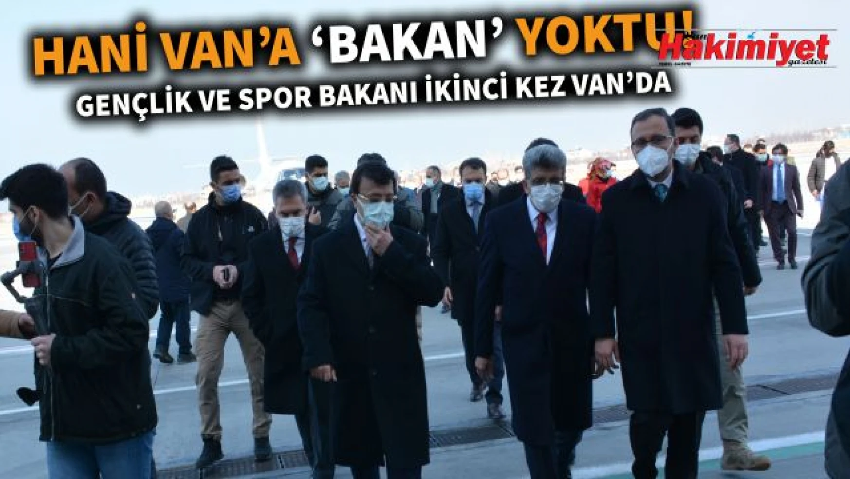 Gençlik ve Spor Bakanı Mehmet Muharrem Kasapoğlu Van'da