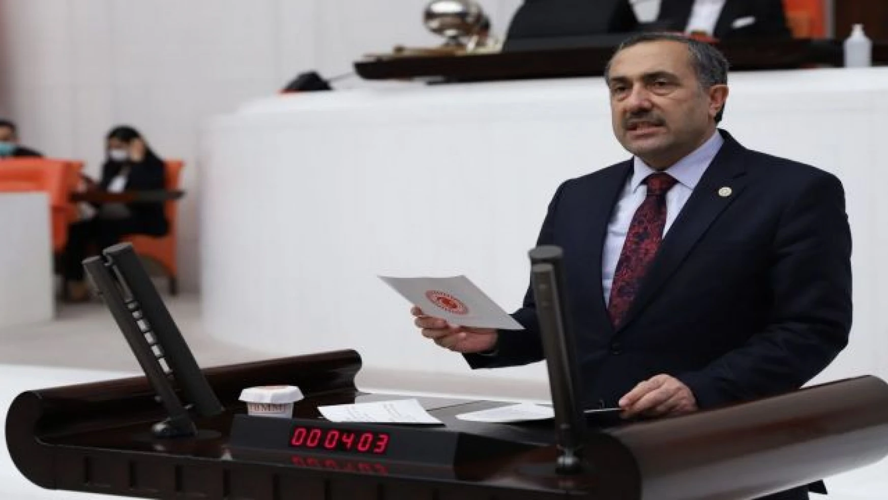 Van Milletvekili Arvas, TBMM'de Ermeni zulmünü anlattı