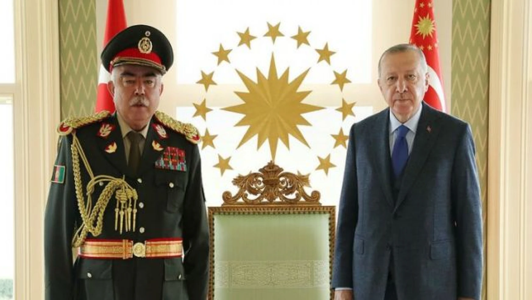 Erdoğan, Raşid Dostum'u kabul etti
