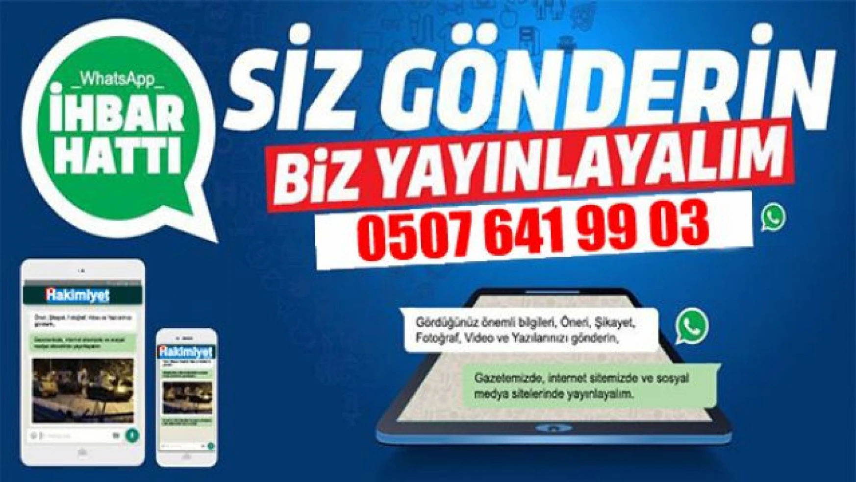 Van Hakimiyet Gazetesi WhatsApp İhbar Hattı Yayında! - Van Haber