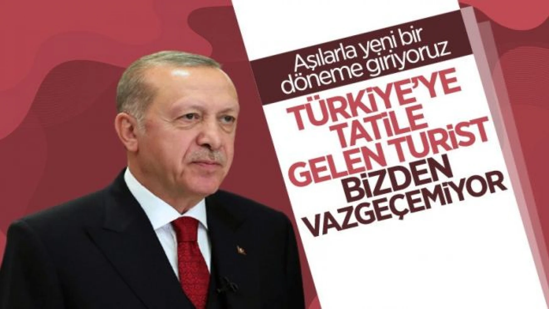 Cumhurbaşkanı Erdoğan: Tatil yapan turist Türkiye'den vazgeçemiyor