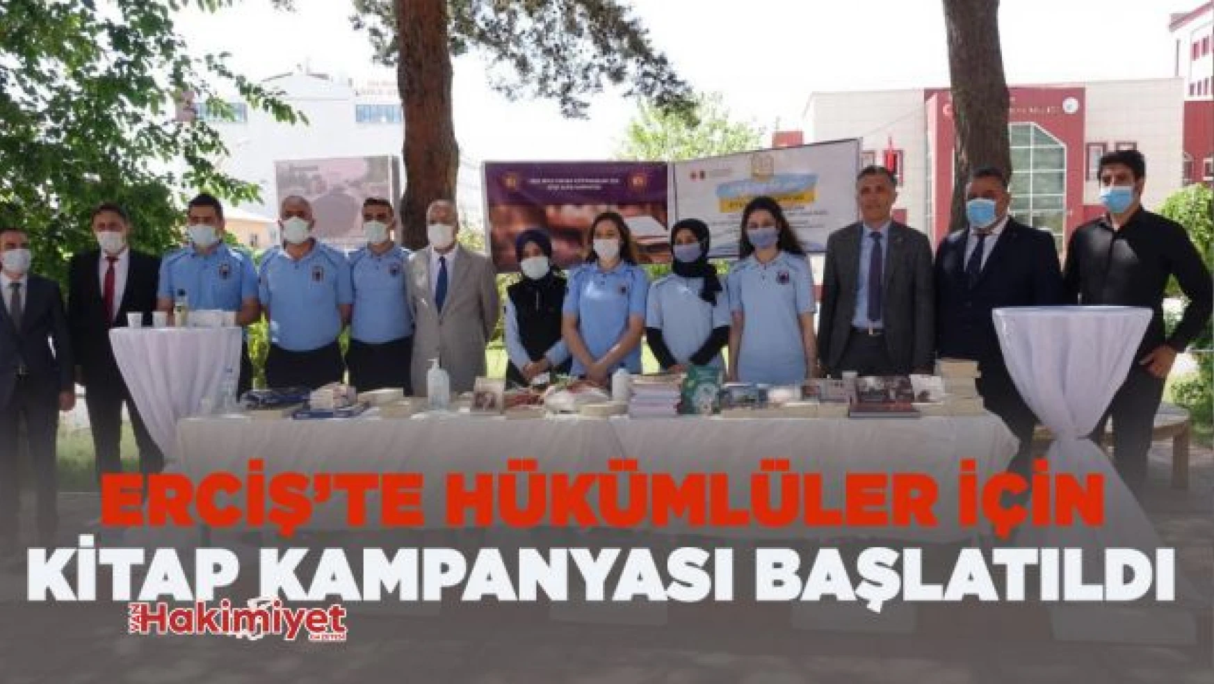 Erciş'te hükümlü ve tutuklular için kitap bağış kampanyası başlatıldı