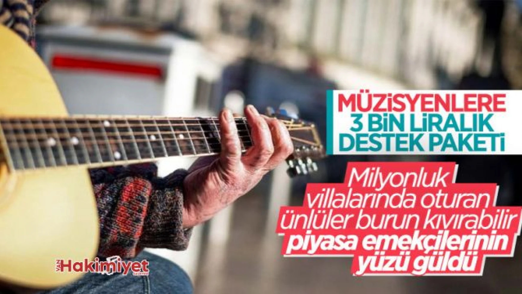 Kültür ve Turizm Bakanlığı'ndan müzik emekçilerine 3 bin lira destek