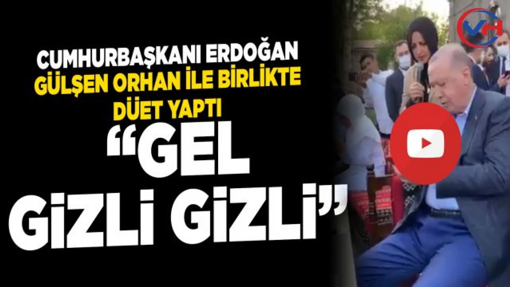 Cumhurbaşkanı Erdoğan, Diyarbakır'da Gülşen Orhan ile düet yaptı