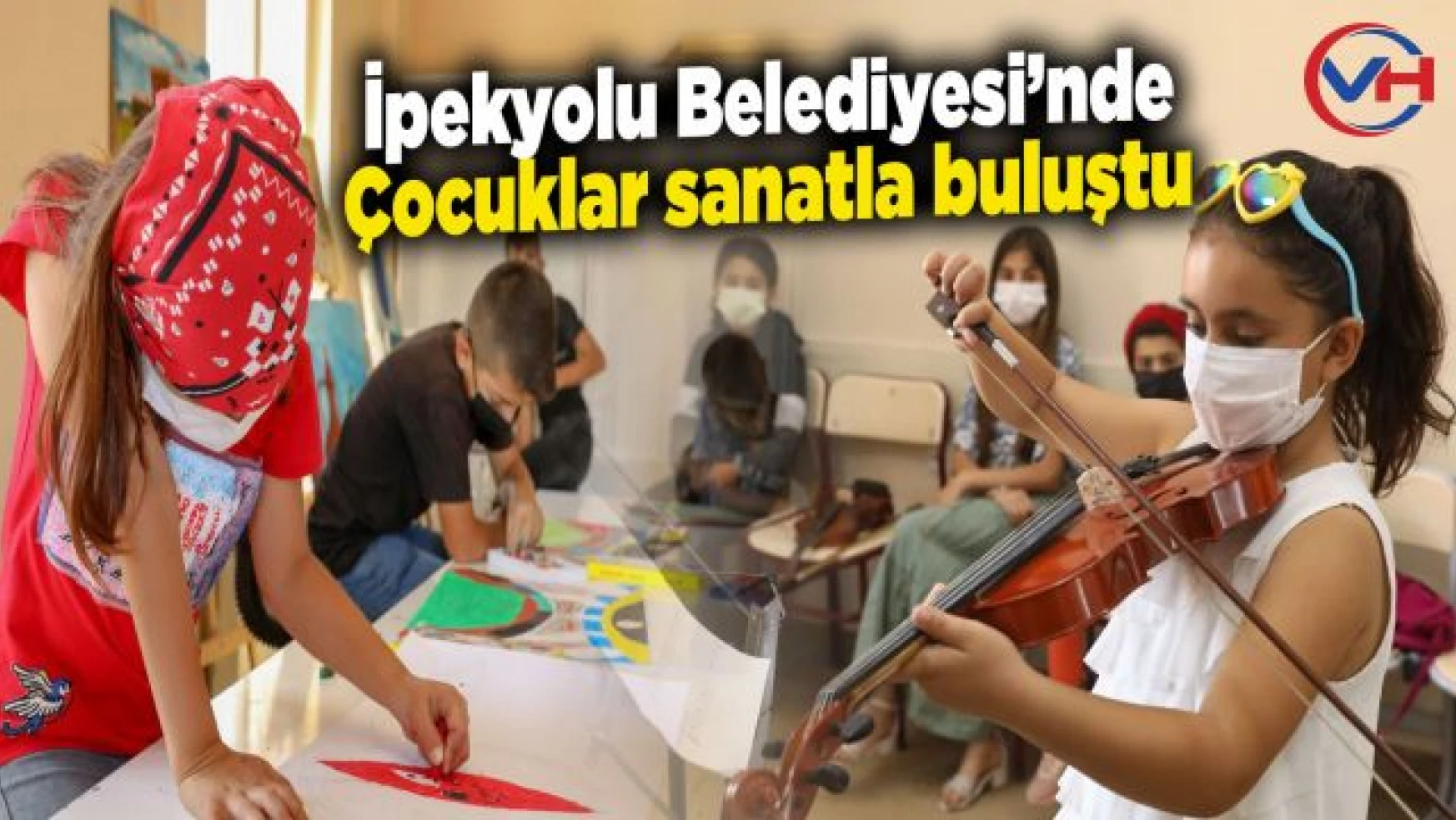 İpekyolu Belediyesi'nin sanat kurslarına büyük ilgi!