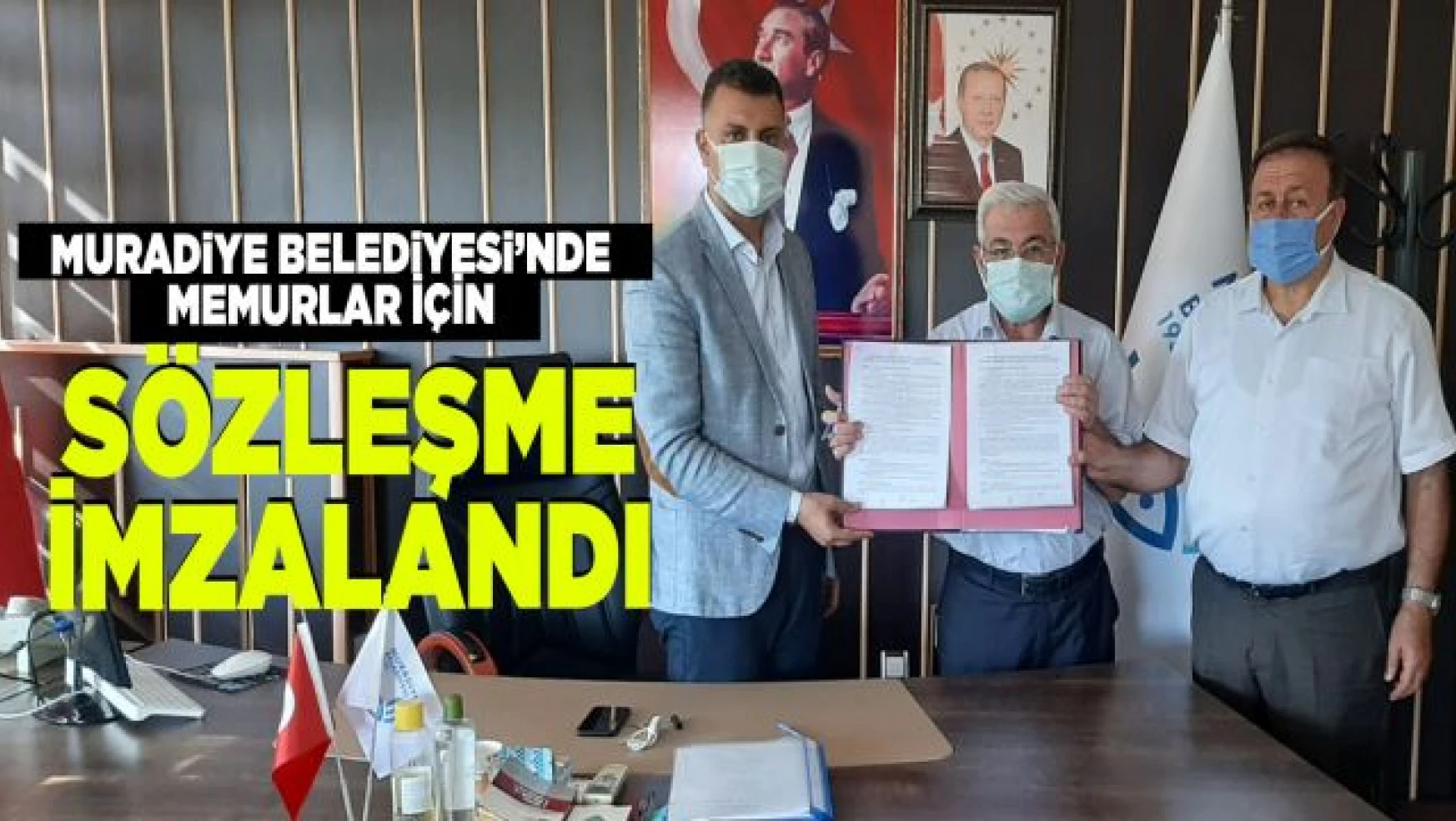 Muradiye Belediyesi ile Bem-Bir-Sen arasında denge sözleşmesi imzalandı