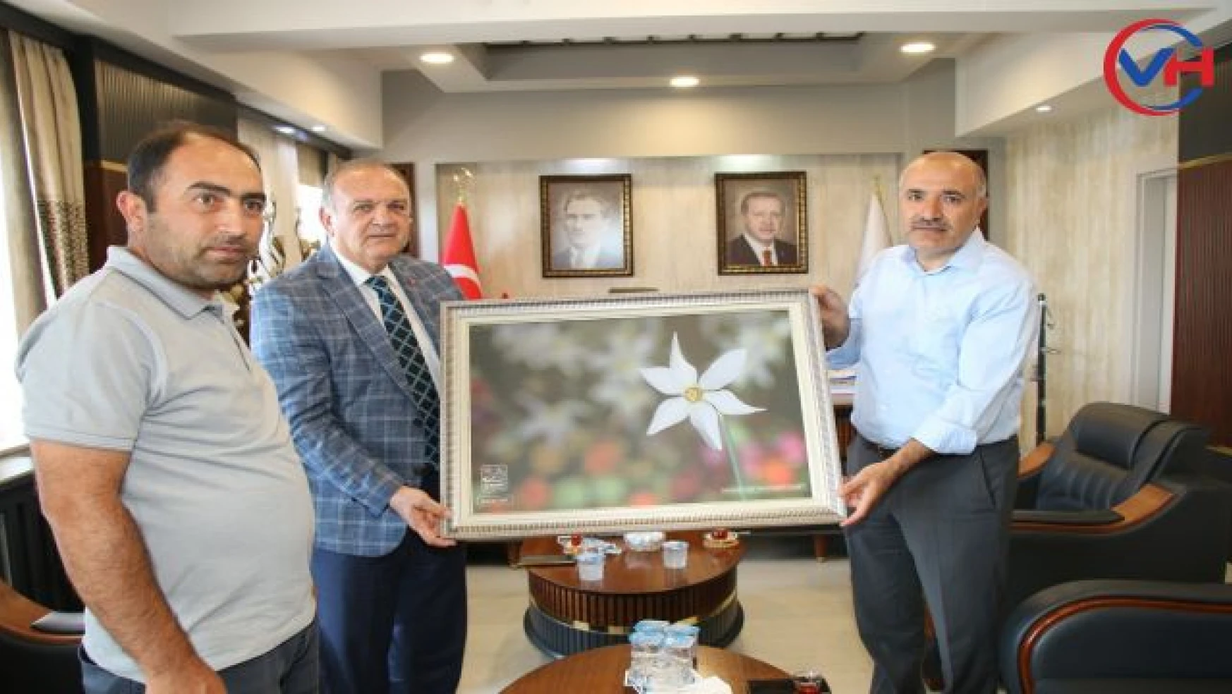 Arhavi Belediye Başkanından Edremit Belediyesi'ne teşekkür ziyareti