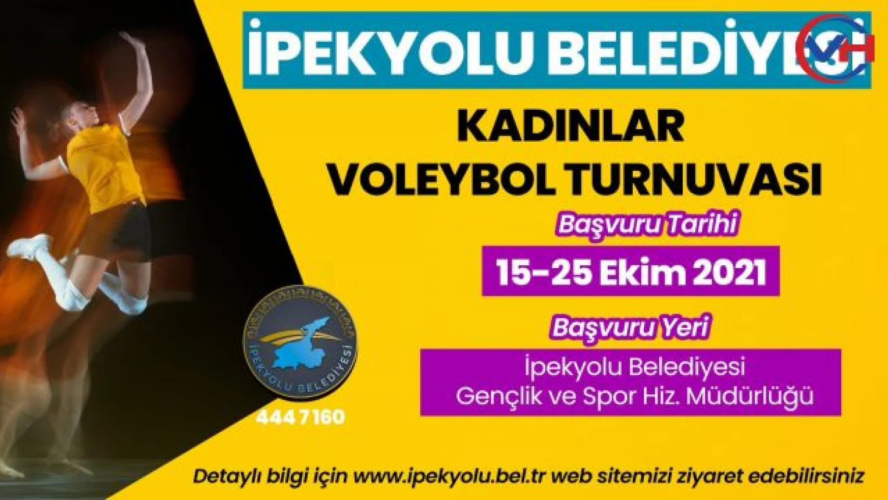 İpekyolu Belediyesi 'Kadınlar Voleybol Turnuvası' Düzenliyor