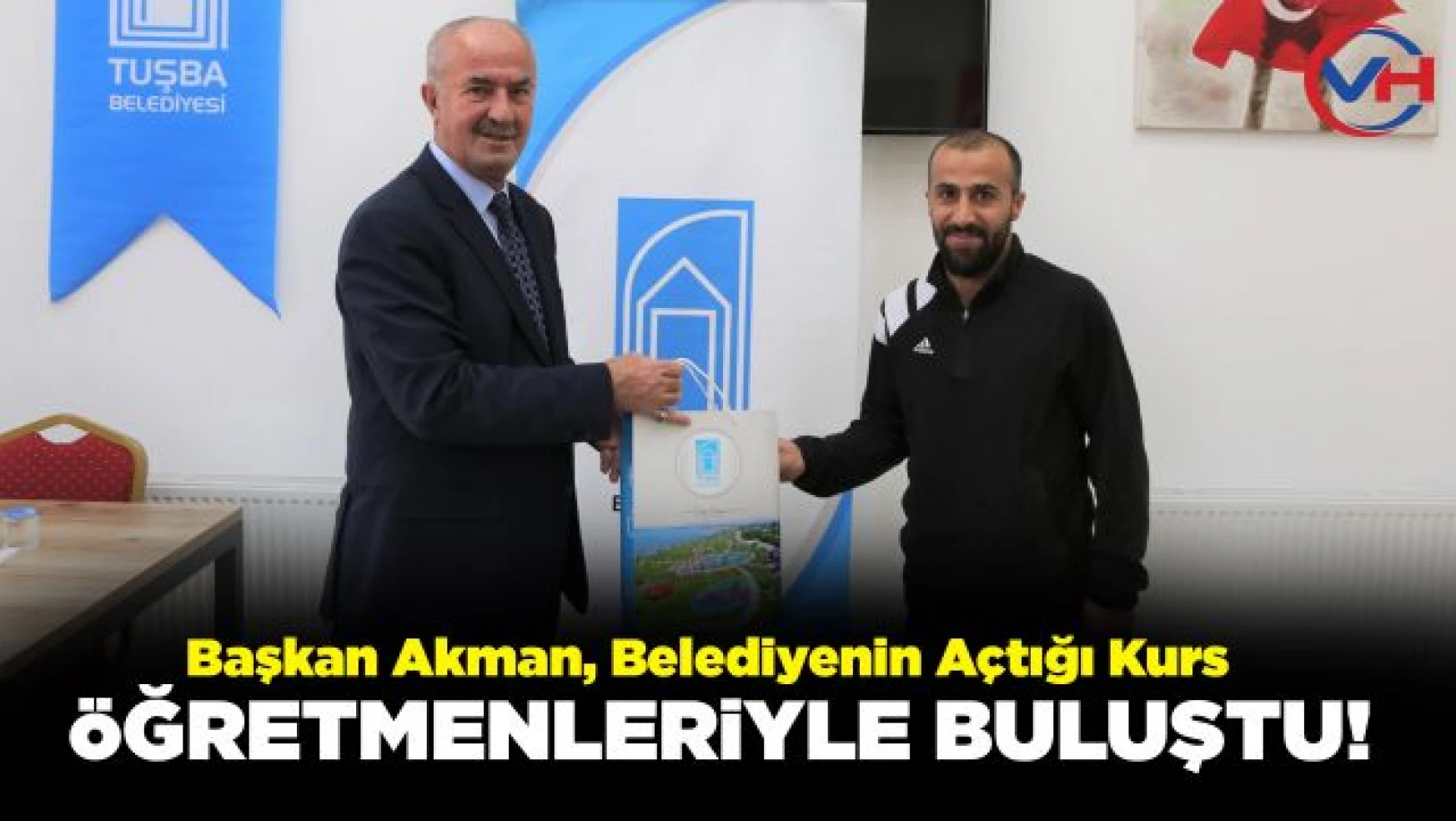 Başkan Akman, Belediyenin Açtığı Kurs Öğretmenleriyle Buluştu