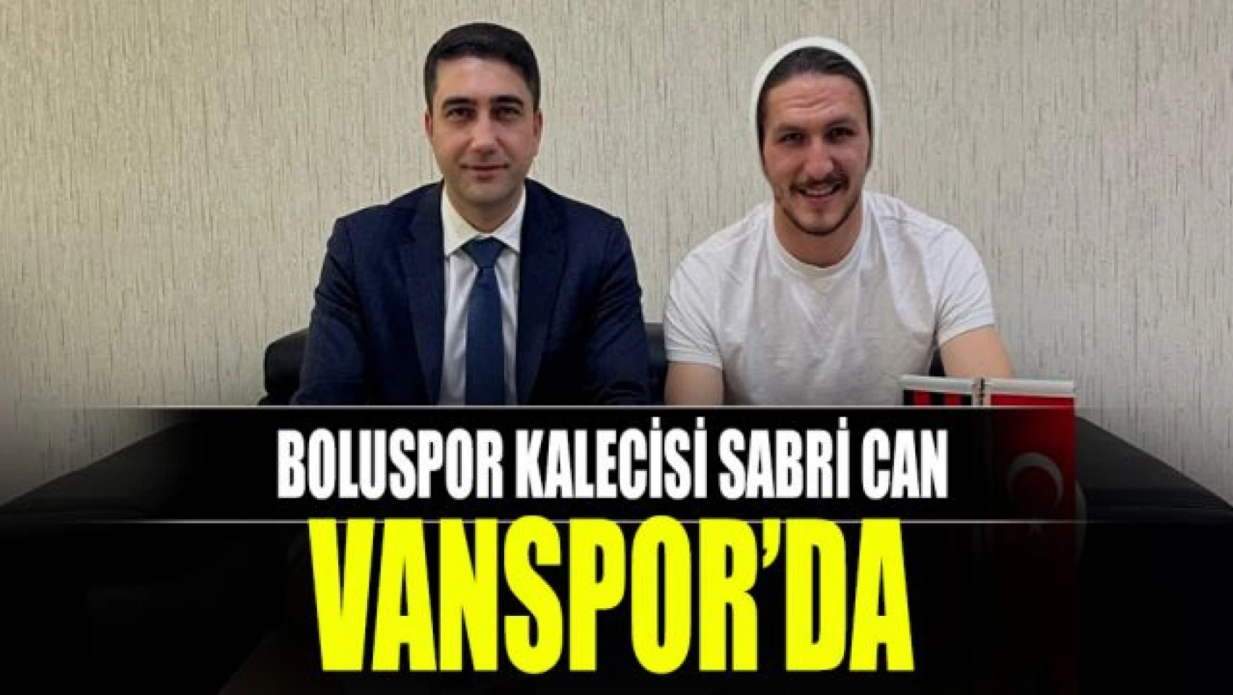 Boluspor'un kalecisi Sabri Can Vanspor'da!