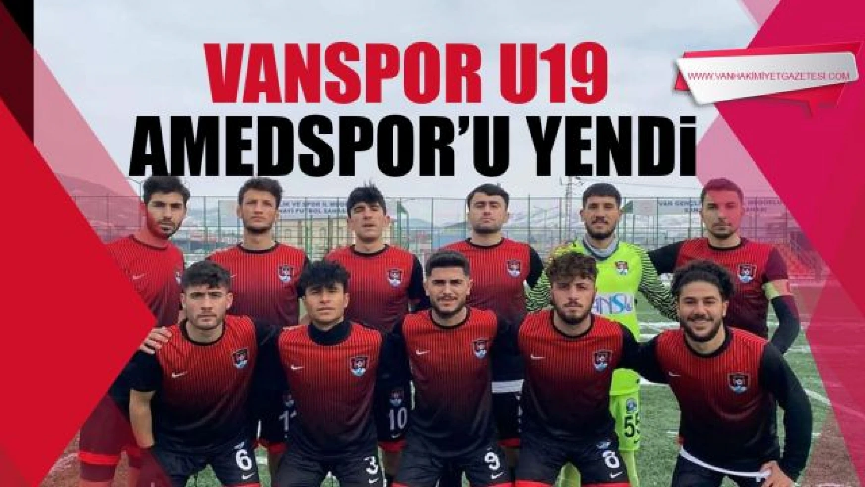 Vanspor FK U19 takımı Amedspor'u 4-1 mağlup etti