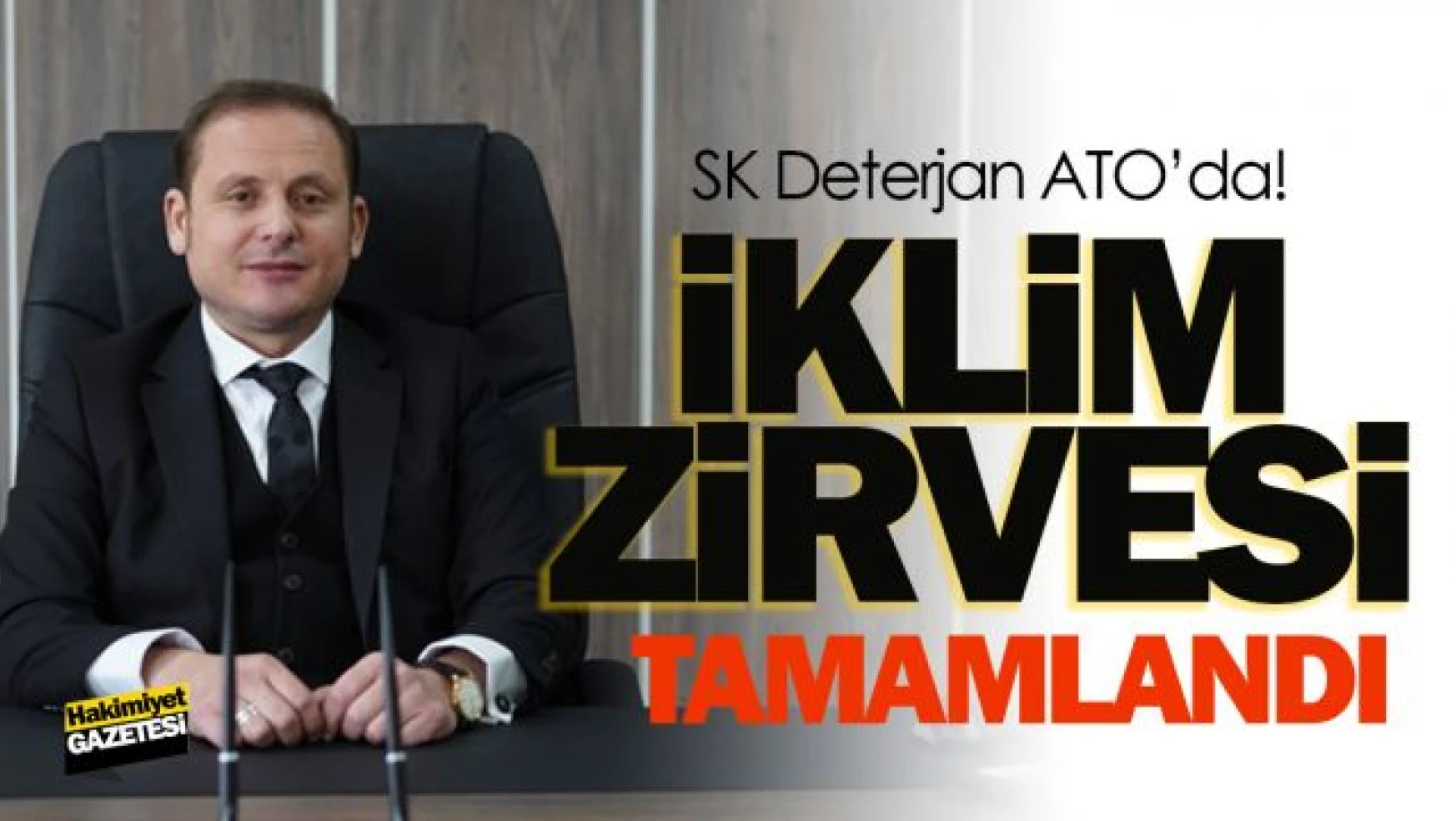 SK Deterjan Pazarı, Geri Dönüşüm Kampanyasıyla ATO'daydı.