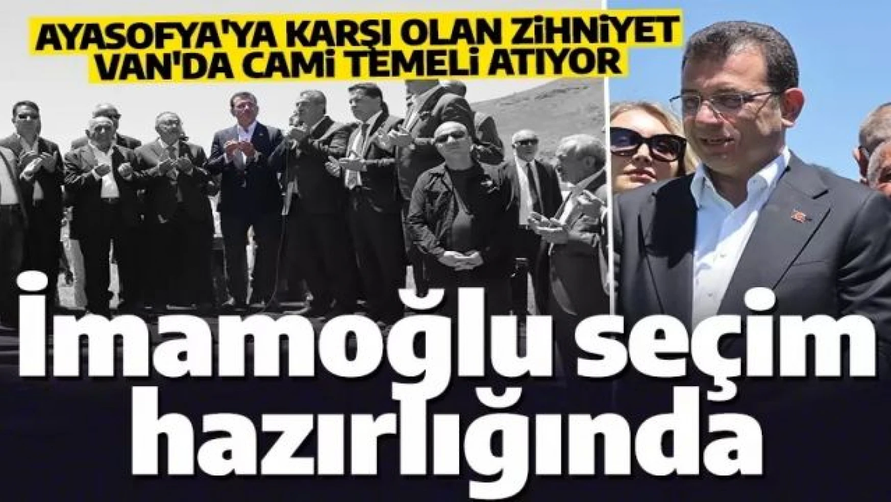 İstanbullular, Van ziyareti nedeniyle İmamoğlu'na tepki gösterdi