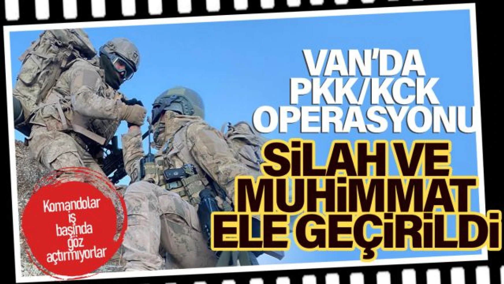 Van'da PKK/KCK operasyonu!