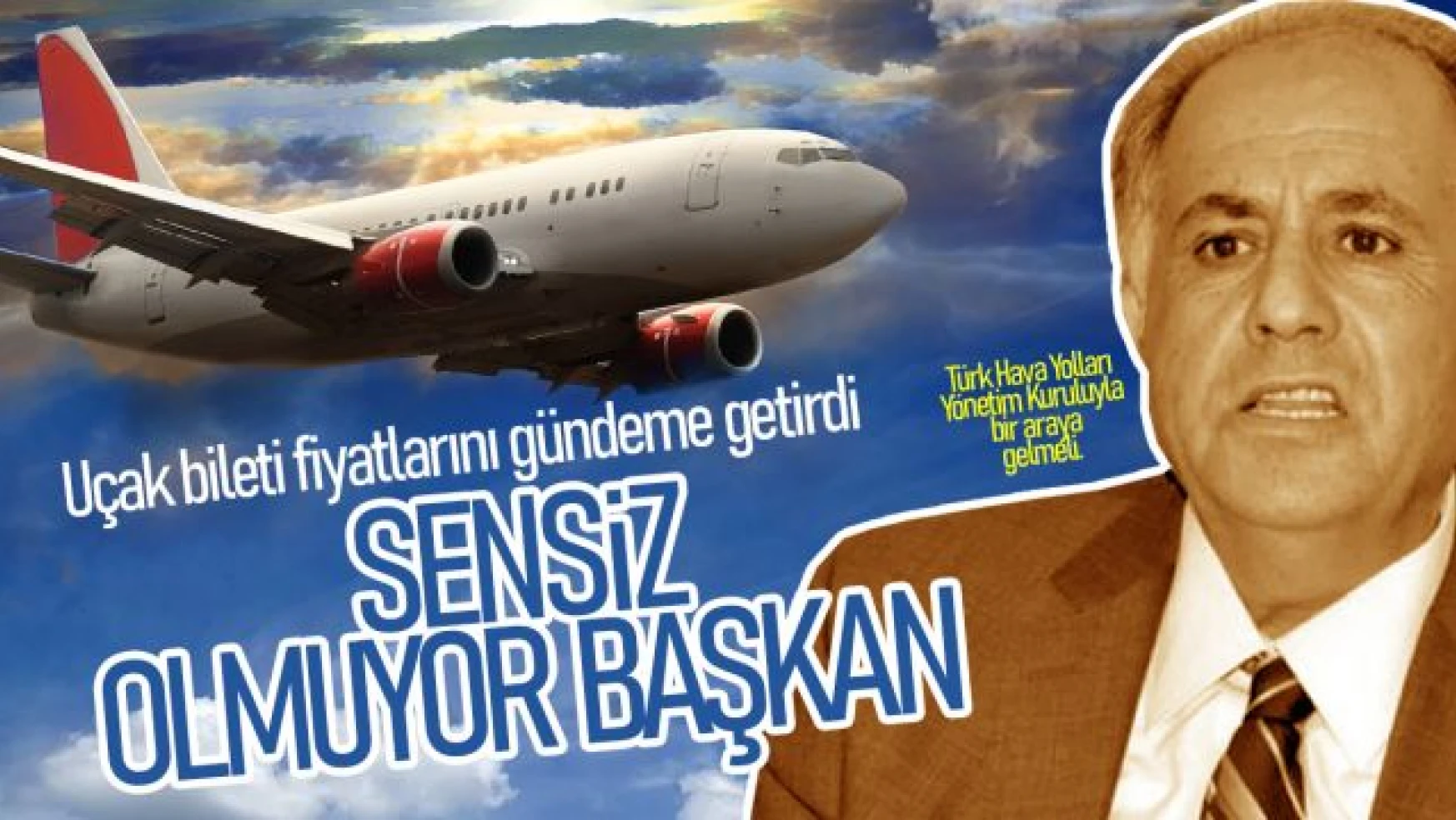 VATSO Başkanı Kandaşoğlu'ndan uçak bileti fiyatlarına tepki!