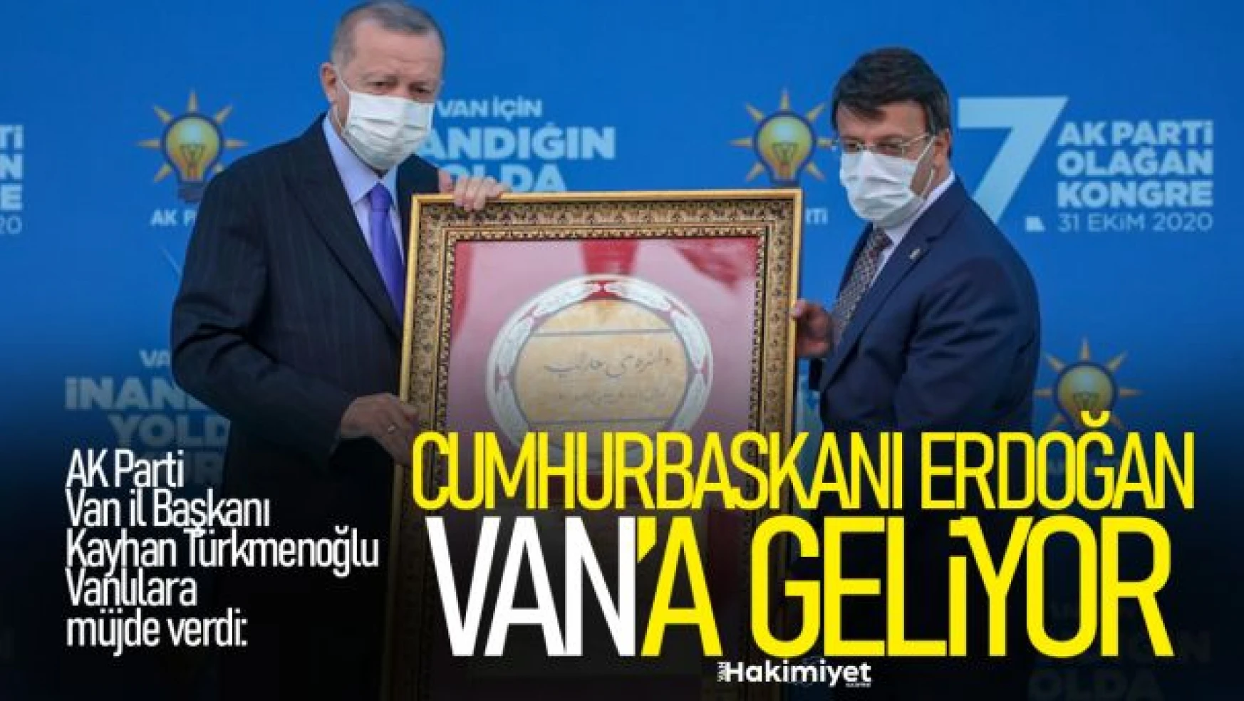 İl Başkanı Türkmenoğlu'ndan, 'Cumhurbaşkanı Erdoğan'ın Van'a gelecek' müjdesi