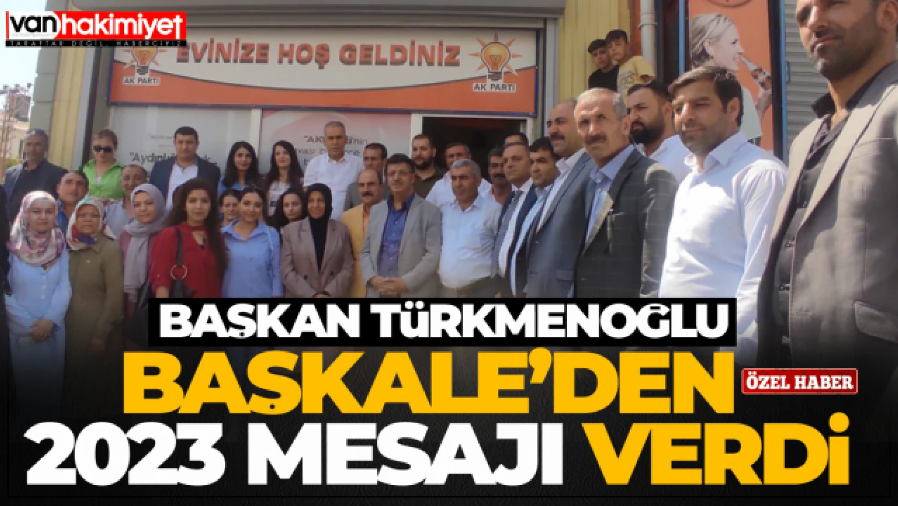 Başkan Türkmenoğlu'ndan Başkale'ye ziyaret