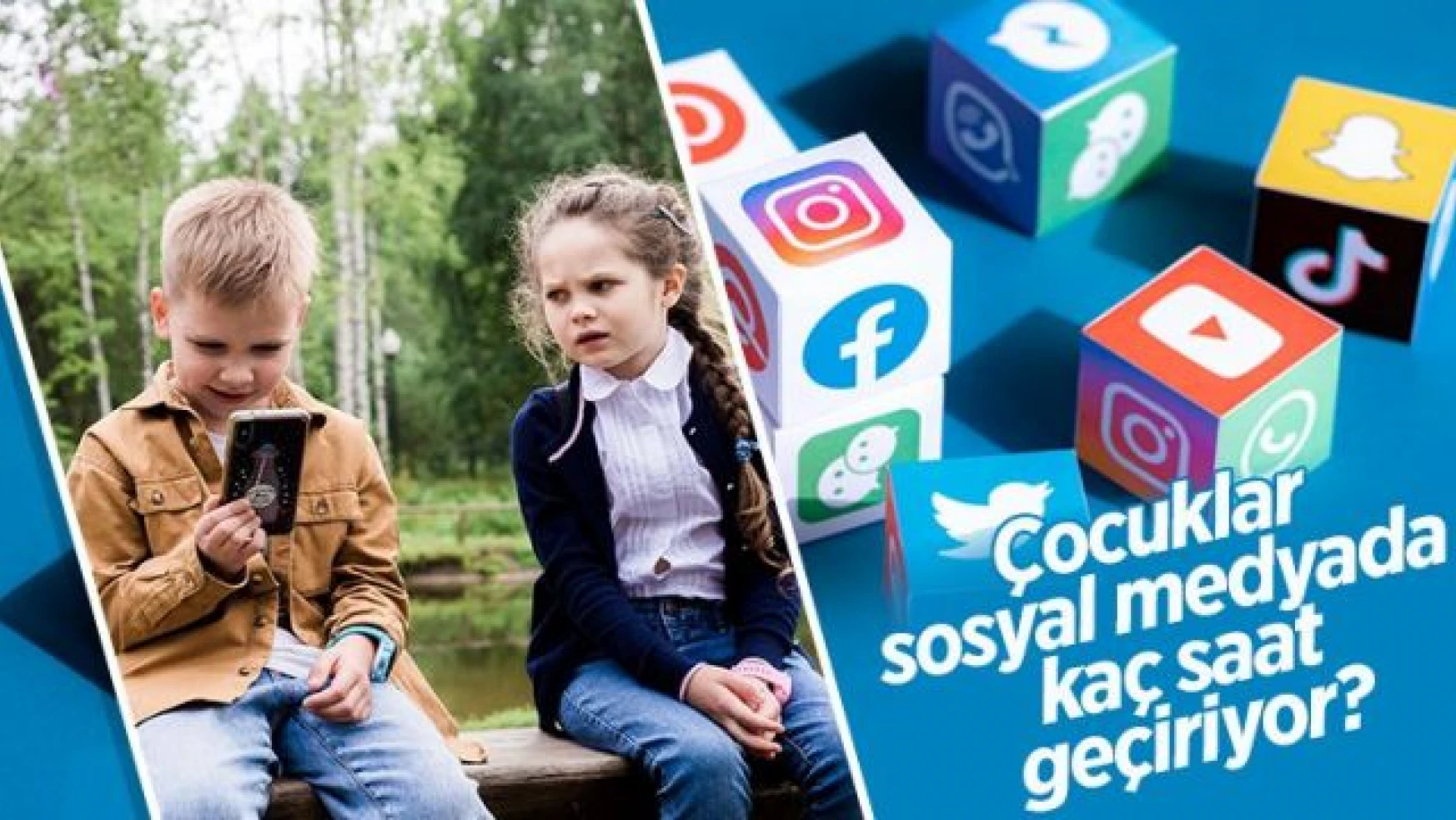 Çocuklar sosyal medyada kaç saat geçiriyor?