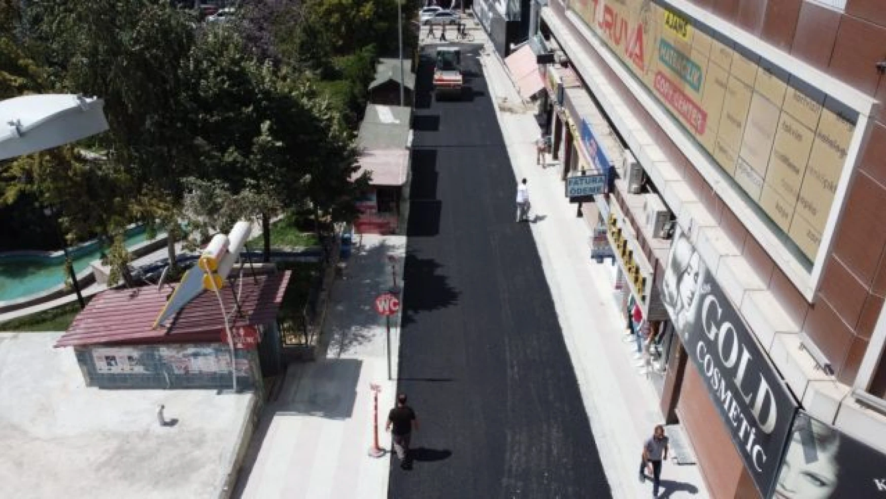 Van İpekyolu'nda asfalt çalışmaları sürüyor