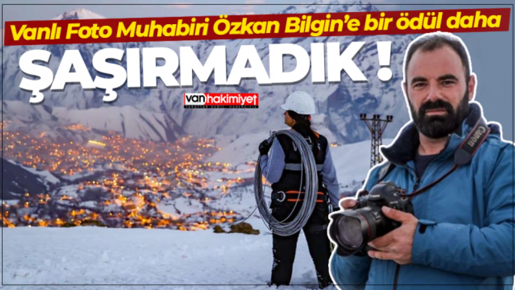 HAK-İŞ'ten Gazeteci Özkan Bilgin'e emek ödülü!