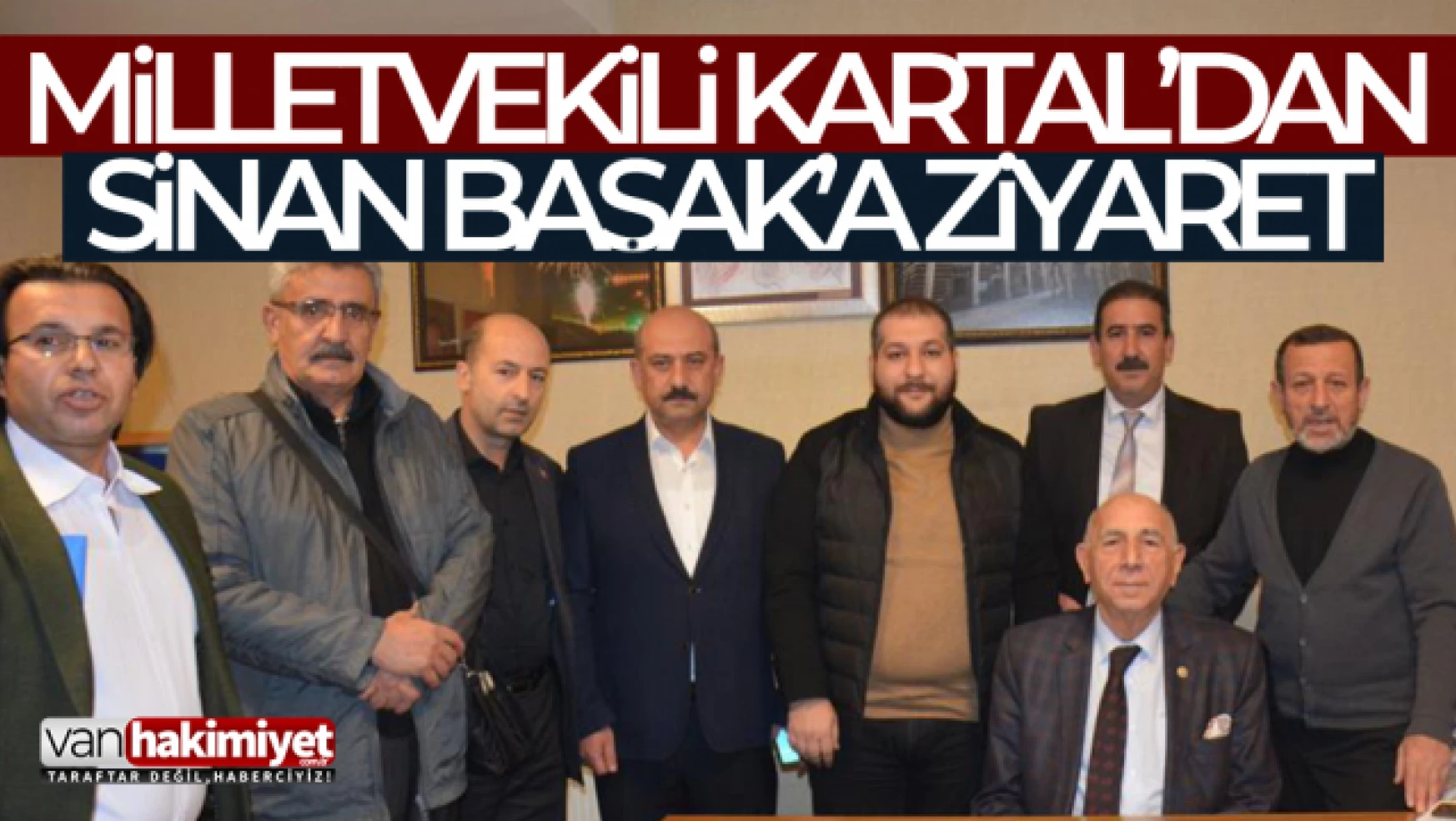 Milletvekili Kartal'dan tecrübeli siyasetçi Sinan Başak'a ziyaret