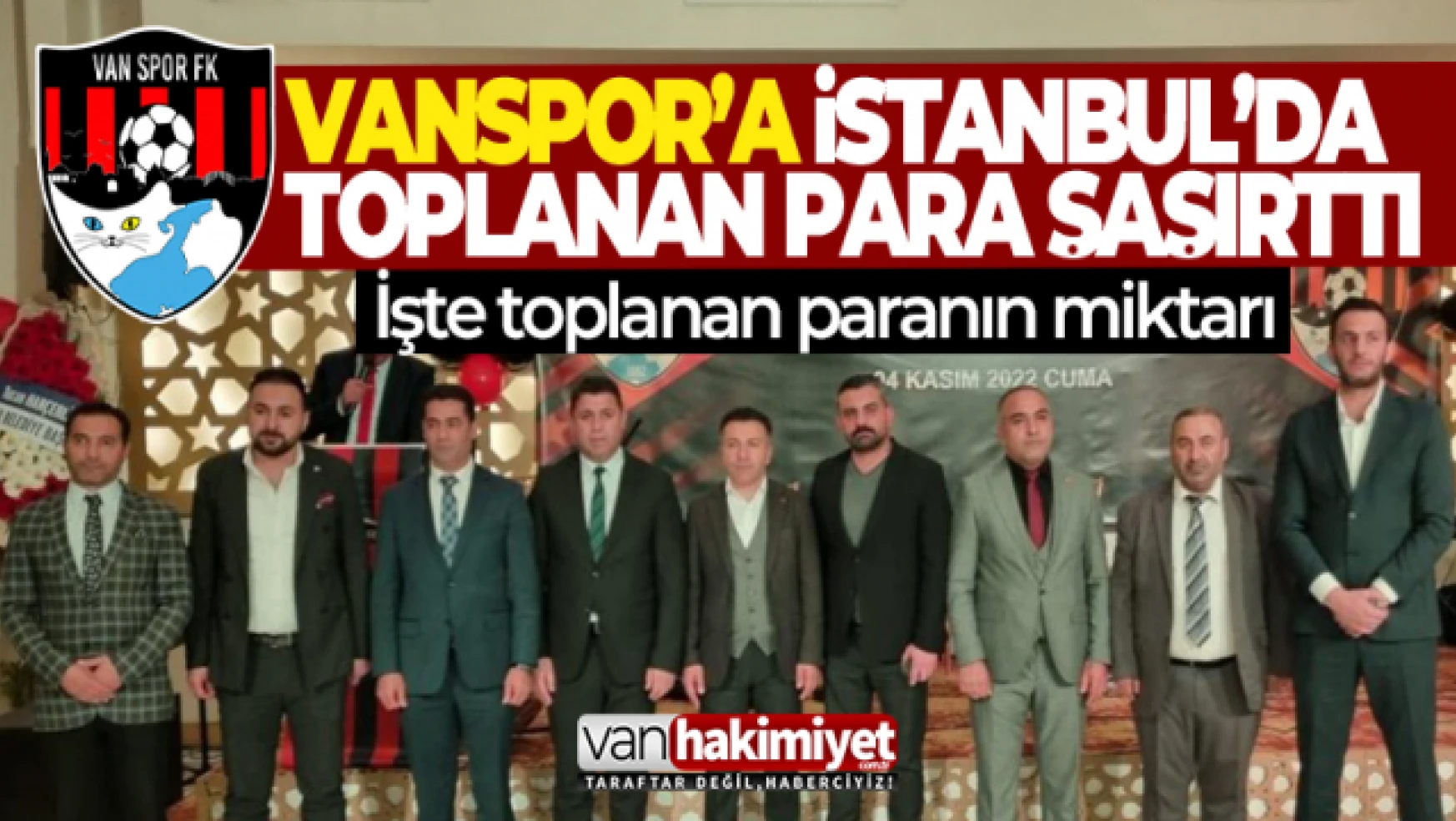 Vanspor'un İstanbul'daki destek gecesi hayal kırıklığı yaşattı