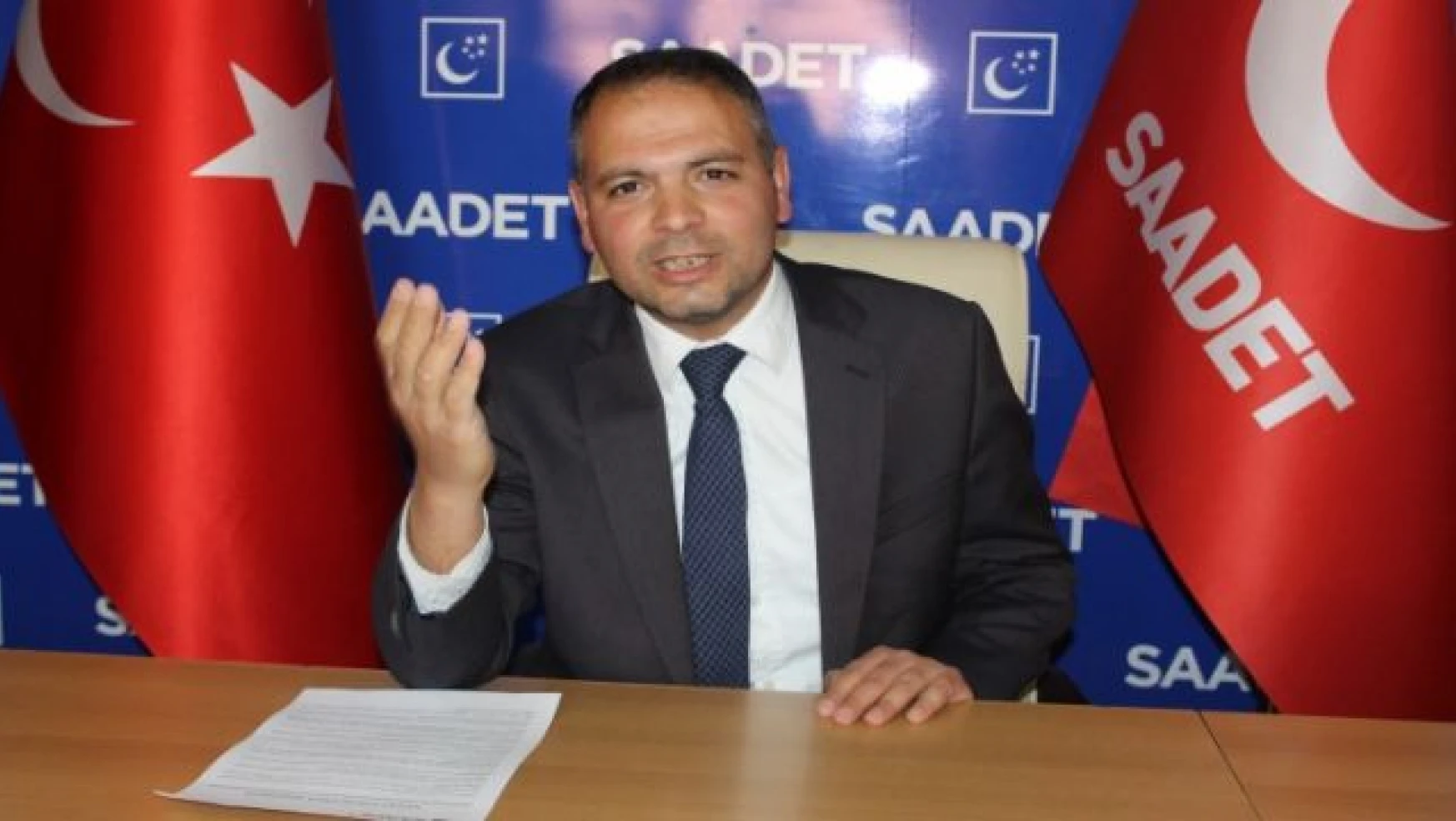 Saadet Partisi İl Başkanı İlhan, Büyükşehir'in borçlarını sordu