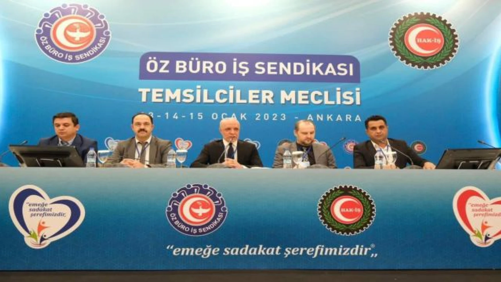 Öz Büro İş Sendikası Temsilciler toplantısı Ankara'da yapıldı