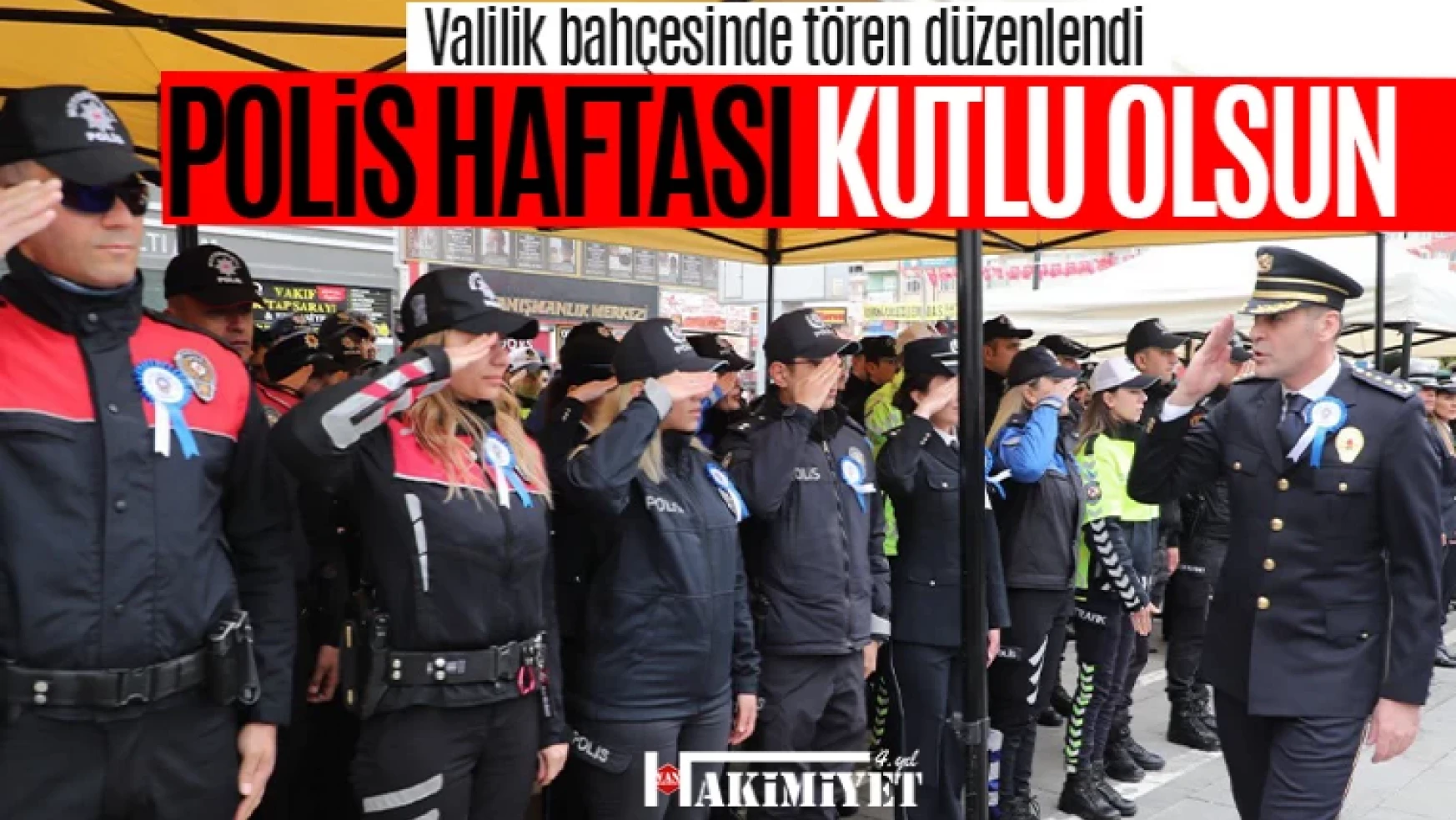Van'da Türk Polis Teşkilatı'nın 178. kuruluş yıl dönümü kutlandı