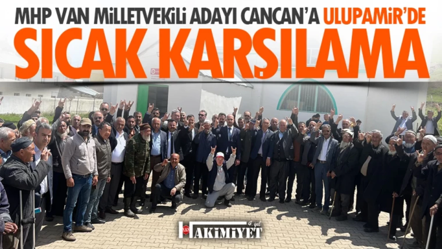 MHP Milletvekili adayı Cancan'dan Ulupamir köyüne ziyaret