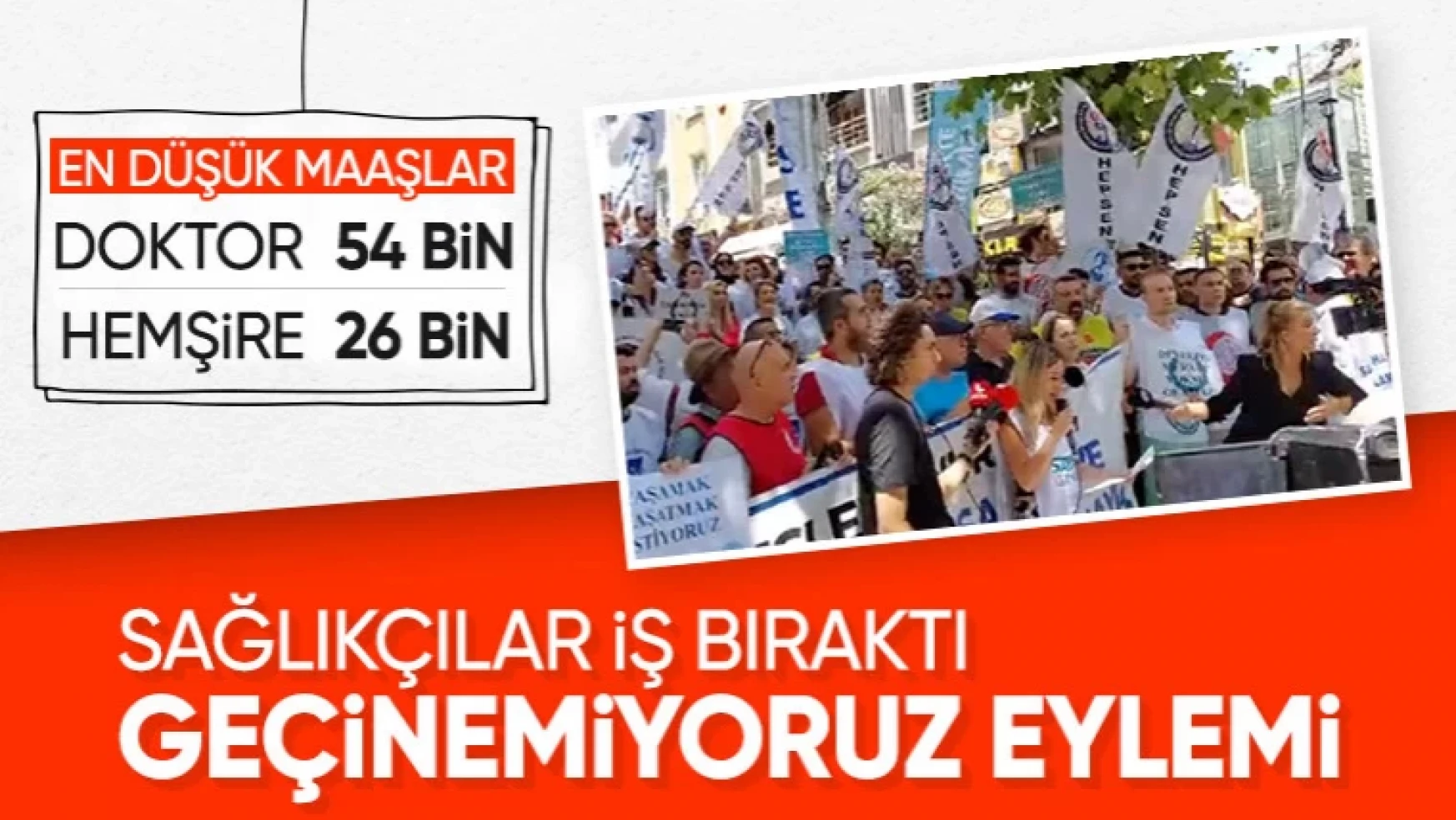 Sağlıkçılardan Türkiye genelinde 2 günlük grev!