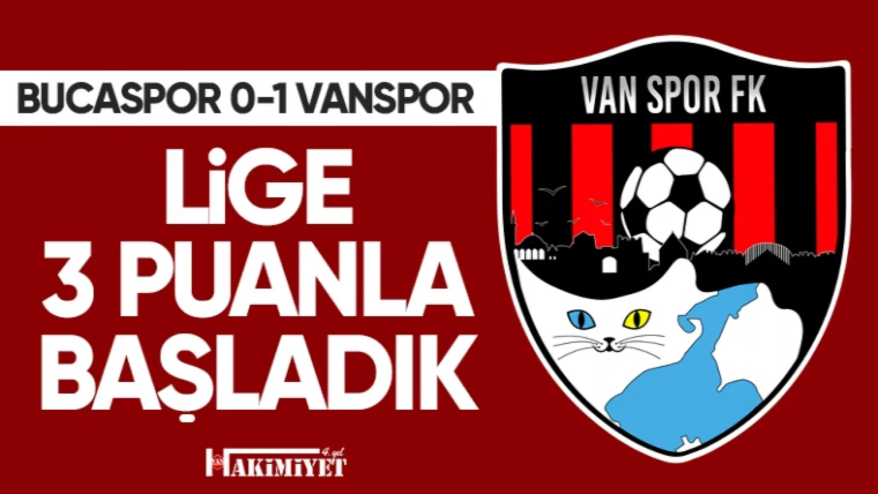 Vanspor sezonu 3 puanla açtı! Bucaspor 0-1 Vanspor FK
