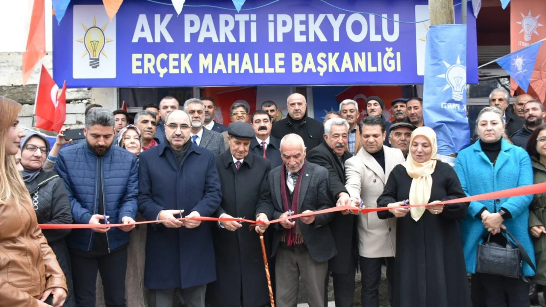 AK Parti, Erçek mahalle başkanlığı ofisi açıldı