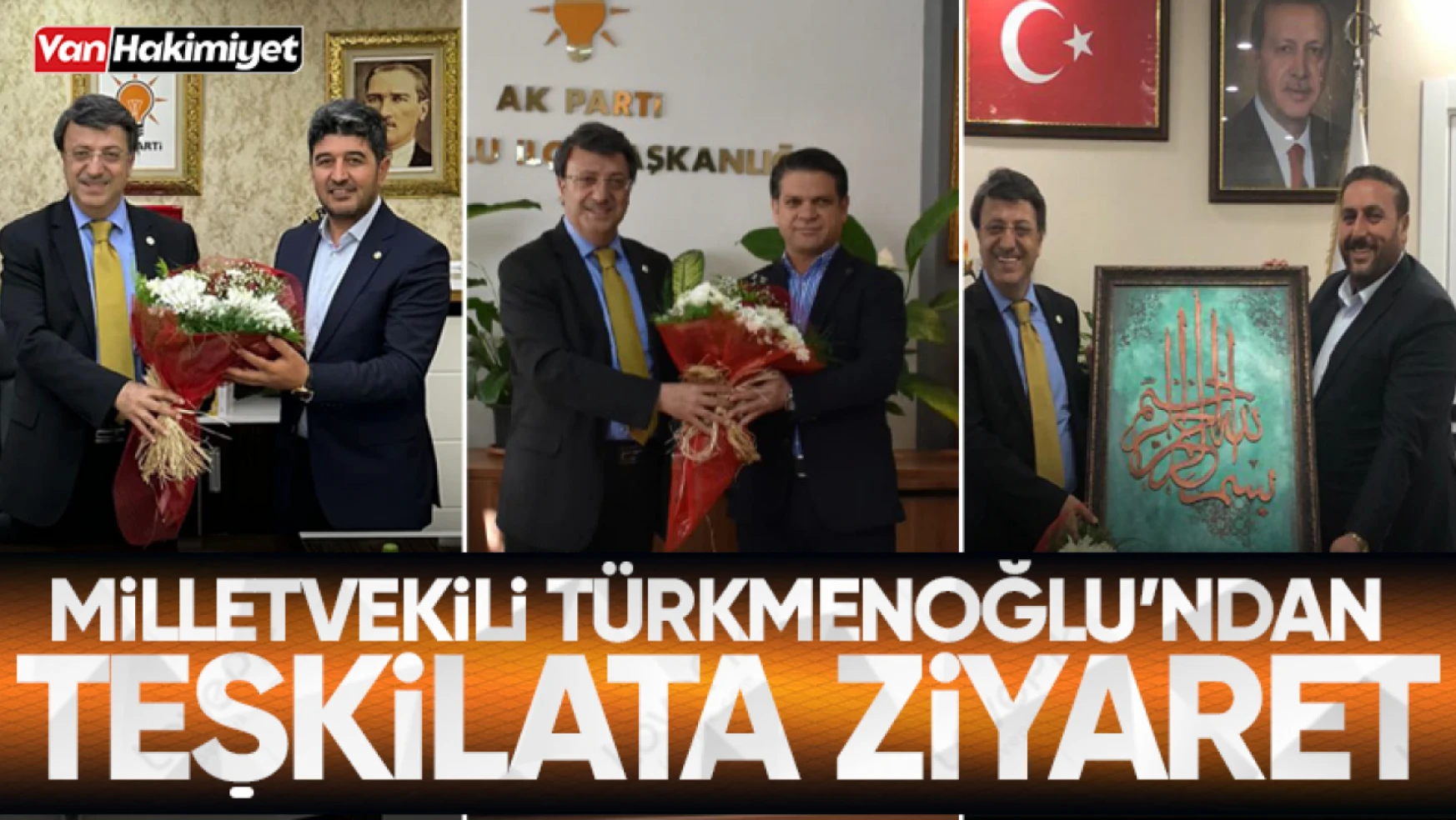 Milletvekili Türkmenoğlu'ndan teşkilata ziyaret