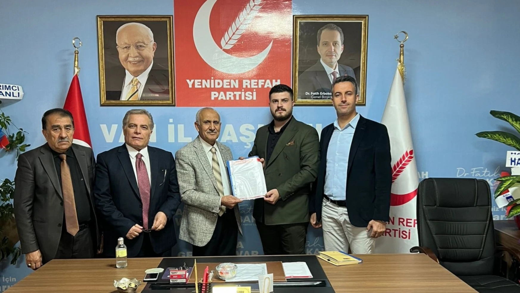 Mustafa Sadıksoy, Gevaş Belediye Başkan aday adayı oldu